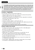 Preview for 10 page of LaserLiner PowerCross-Laser 5 Combi Operating Instructions Manual