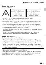 Preview for 11 page of LaserLiner PowerCross-Laser 5 Combi Operating Instructions Manual