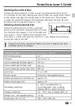 Preview for 17 page of LaserLiner PowerCross-Laser 5 Combi Operating Instructions Manual