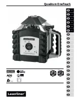 Preview for 1 page of LaserLiner Quadrum OneTouch Operating Instructions Manual