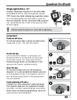 Preview for 9 page of LaserLiner Quadrum OneTouch Operating Instructions Manual