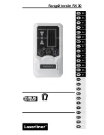 Preview for 1 page of LaserLiner RangeXtender RX 30 Operating Instructions Manual