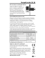 Preview for 43 page of LaserLiner RangeXtender RX 30 Operating Instructions Manual