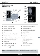 Предварительный просмотр 9 страницы LaserLiner Revolution Operating Instructions Manual