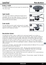 Предварительный просмотр 15 страницы LaserLiner Revolution Operating Instructions Manual