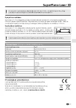 Preview for 37 page of LaserLiner SuperPlane-Laser 3D Operating Instructions Manual