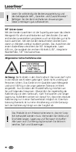 Preview for 2 page of LaserLiner SuperSquare-Laser Quick Start Manual