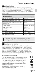 Preview for 7 page of LaserLiner SuperSquare-Laser Quick Start Manual