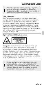 Preview for 23 page of LaserLiner SuperSquare-Laser Quick Start Manual