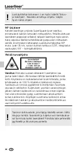 Preview for 26 page of LaserLiner SuperSquare-Laser Quick Start Manual