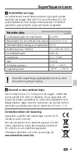 Preview for 37 page of LaserLiner SuperSquare-Laser Quick Start Manual