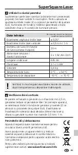 Preview for 61 page of LaserLiner SuperSquare-Laser Quick Start Manual