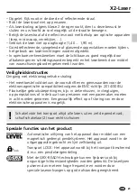 Preview for 21 page of LaserLiner X2-Laser Manual