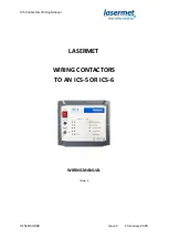 Lasermet ICS-6 Wiring Manual preview