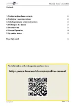 Preview for 5 page of Laserworld Diode MK4 Series Manual