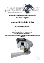 Laserworld Purelight Series Manual preview