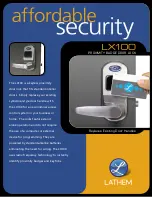 Lathem LX100 Brochure preview