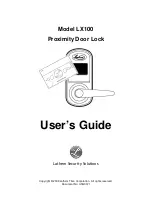 Lathem LX100 User Manual предпросмотр