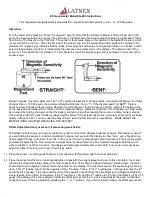 Предварительный просмотр 1 страницы LATNEX DG-800 Instructions