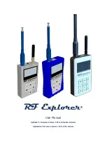 LATNEX RF Explorer User Manual preview