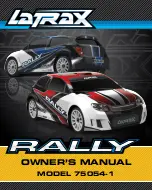 LaTrax 75054 Owner'S Manual preview