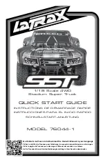 LaTrax SST76044-1 Quick Start Manual preview