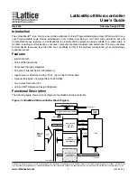 Lattice LatticeMico8 User Manual preview