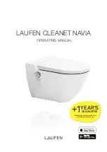 Laufen CLEANET NAVIA Operating Manual preview