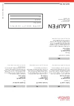 Preview for 18 page of Laufen PALOMBA 2.3180.0 Instructions Manual