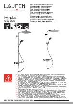 Laufen twinplus Manual preview