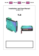 LAUMAS TLB Installation And User Manual preview