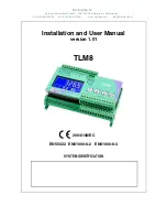 LAUMAS TLM8 Installation And User Manual preview