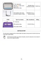 Предварительный просмотр 10 страницы LAUMAS WTAB-R Installation And User Manual