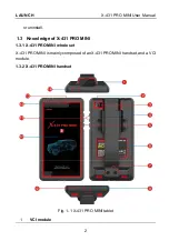 Preview for 9 page of LAUNCH TECH X-431 PRO MINI User Manual