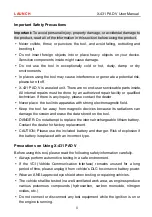 Preview for 3 page of Launch X-431 PAD V User Manual