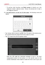 Предварительный просмотр 36 страницы Launch X-431 PAD V User Manual