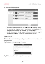 Предварительный просмотр 68 страницы Launch X-431 PAD V User Manual