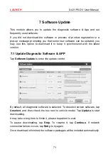 Предварительный просмотр 79 страницы Launch X-431 PAD V User Manual