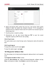 Preview for 72 page of Launch X-431 Torque HD User Manual