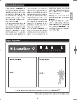 Preview for 30 page of LauraStar Magic Evolution Operating Instructions Manual