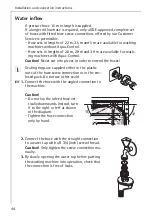 Предварительный просмотр 44 страницы LAVAMAT 52665 User Information