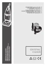 LAVOR Pro CRYSTAL CLEAN Manual preview