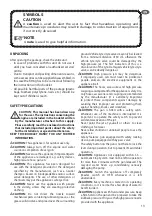 Предварительный просмотр 13 страницы Lavor INDEPENDENT 2800 Instructions Manual