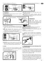 Preview for 49 page of Lavor INDEPENDENT 2800 Manual