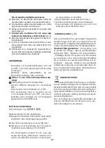 Preview for 21 page of Lavorwash SAHARA Manual