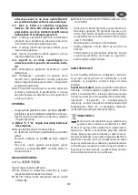 Preview for 31 page of Lavorwash SAHARA Manual