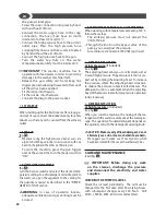 Preview for 22 page of Lavorwash TEKNA Operating Instructions Manual