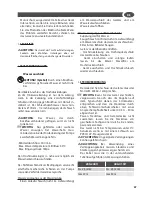 Preview for 37 page of Lavorwash TEKNA Operating Instructions Manual