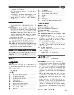 Preview for 103 page of Lavorwash TEKNA Operating Instructions Manual