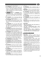 Preview for 131 page of Lavorwash TEKNA Operating Instructions Manual